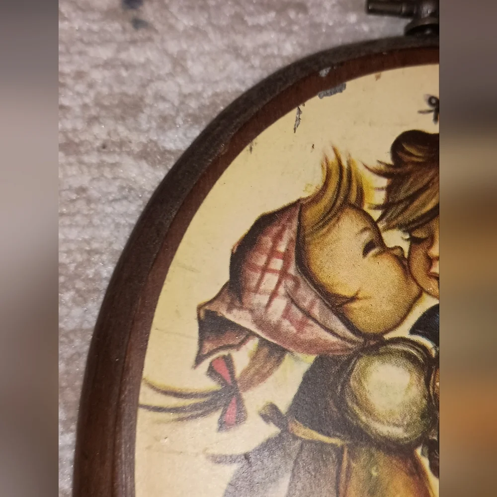 Vintage Hummel Wall Plaque with Children